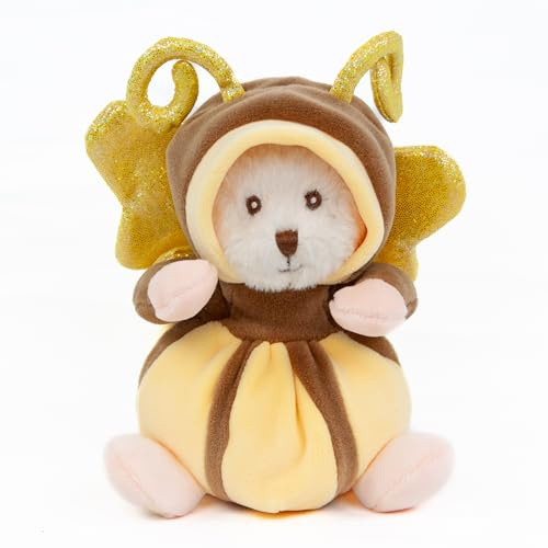 Teddys Rothenburg Bukowski Ziggy Schmetterling gelb 15cm Plüschteddybär Stoffteddybär