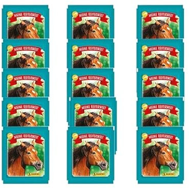 Panini Meine Reiterwelt Pferde Sticker (2024) - 15x Sammelstickertüten