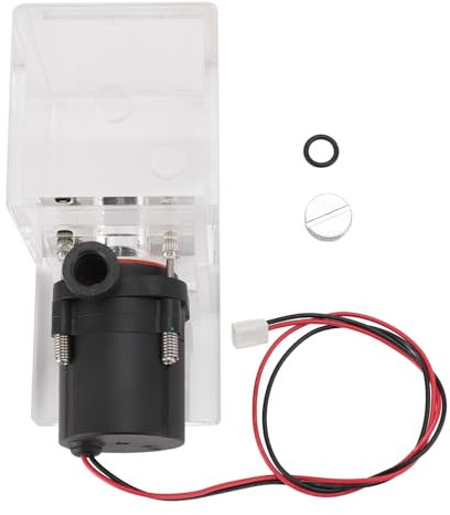 24V Water Cooling Pump,Computer Water Cooling Integrated Water Pump,Silent Reservoir Combo with 9 Meters Pump Head G1/4 Thread,Fast Heat Dissipation CPU Cooling,700L/H