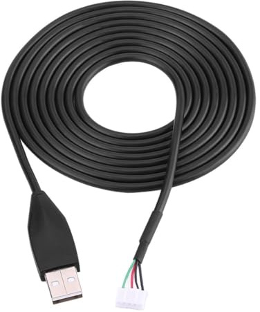 Beufee Mauskabel, 2 Meter USB-Mausverlängerungskabel, Kabel, Kabel, Mäusekabel, Mäusekabel Mäusedraht Für Logitech MX518 Game Mouse ﻿