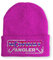 tshirtladen Beanie Norway Angler Wintermütze lustige Mütze mit Spruch, Farbe: Pink