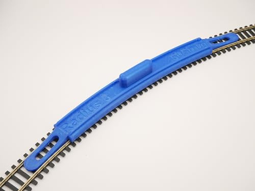 HO/OO 1:76 3rd Radius 505mm Curve design for 00/H0 scale track with 67mm track spacing. Compatible with Hornby and Peco