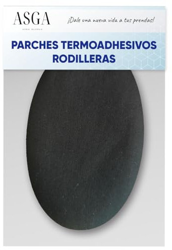 6 Rodilleras para pantalones. Parches termoadhesivos para reparacion de chandal de niños. Codera adhesiva para plancha. Knee patches. Parches adhesivos.