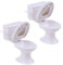 CYNOSURETECH 2 Pieces Mini Toilet Models, Doll House Bathroom Furnishings, Doll House Decoration Supplies, Children'S Toys
