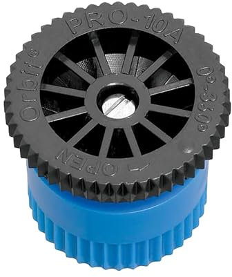 S&M 760594 – Tobera Modelo 10F Regulable 0 a 360° con un Radio de Alcance de 3 Metros | Incluye Filtro | Boquilla para difusor o aspersor