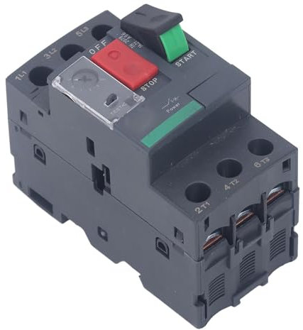 Disjoncteur de Circuit de Moteur 35 Mm Montant de Rail Interrupteur Magnétique Thermique pour AC 690V GV2-ME07 Surcharge .6-2,5a (Gv2-me07 1.6-2.5a)