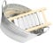 Sosoport Wear-resistant Miniature Washboard for Mini House Iron Wooden Unique Decor Uk