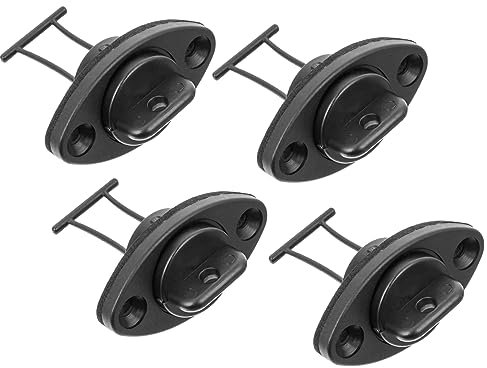 ibasenice 4Stücke Bootsablassstopfen für Kajaks Lenzstopfen Langlebigem Material zu Bedienen für Verschiedene und Bootstypen für Outdoor Wassersport