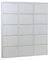Dynamic24 XXL Schuhschrank Pisa New 15 Klappen Metall Schuhkipper Schuh Regal Schrank