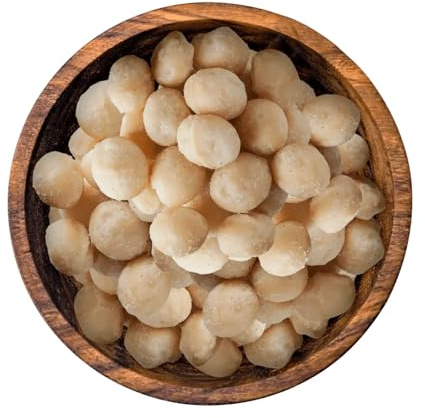 Bremer Gewürzhandel Macadamianüsse, ganz, ungesalzen, Macadamia Nusskerne, 500g