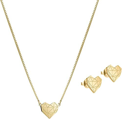 LIEBESKIND Berlin Schmuck-Set Edelstahl