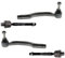2x Axialgelenk 2x Spurstangenkopf Vorderachse für Mazda 6 Hatchback Kombi Stufenheck GH