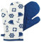 Sea-Club Ofenhandschuh Maritim Anker Steuerrad Rettungsring Leuchtturm Topfhandschuh Topflappen