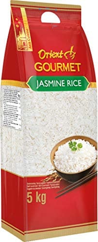 Orient Gourmet, arroz Jazmín, arroz para platos orientales, 1 x 5,0 kg