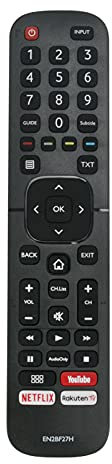 ALLIMITY EN2BF27H Sostituzione del Telecomando per Hisense TV H43A6120 H50A6140 58AE6000 H55A6120 H58A6120 H65A6120 55AE6000 H58AE6000 H55AE6000 H43A6140 H50AE6030 H50A6100 H55A6100