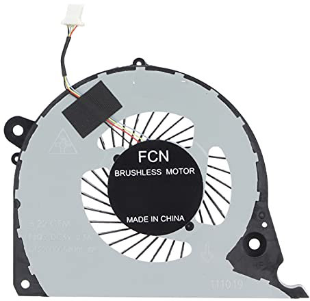 CPU Cooler CPU Replacement Fan 4pin CPU Radiator for Dell Inspiron 15‑7577/7588/P72F/G7‑7588 CPU Mute Cooling Fan