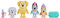 Bluey 17558 Figura 4PK Pass The Parcel, Multicolor