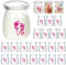 Tanlade 24 barattoli per latte con scritta It's a Girl, piccole bottiglie di vetro decorative con coperchi in plastica, bomboniere per baby shower, centrotavola vintage per baby shower, per feste,