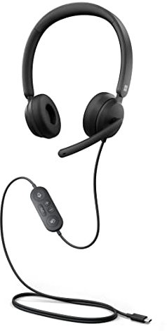 Microsoft Ms Modern Usb-C Headset Black Da/Fi/No/Sv Commercial -, W128275881 (Da/Fi/No/Sv Commercial - Headset Wired Head-Band Office/Call Center Usb Type-C)