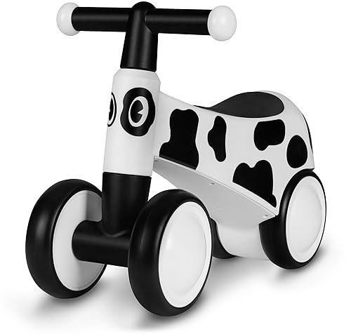 LIONELO Sammy Laufrad ab 1 Jahr, Fahrrad ohne Pedal für 12-36 Monate Babys, Lauflernrad mit 4 Rädern bis 25 kg, rutschfeste Griffe, Baby Spielzeug - Erstes Laufrad für Jungen und Mädchen