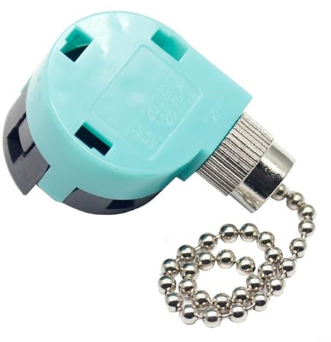 CWOQOCW 4Pcs ZE-268S2 3 Speed 4 Wire Ceiling Fan Switch Wall Light Control Pull Chain Switch