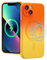 UEEBAI Magnetic Case for iPhone 15 Plus, Bi-color Case Compatible with MagSafe Charger Silicone Cover with Camera Lens Protector Soft Silicon Phone Case - Orange Yellow