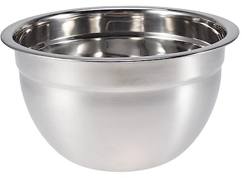 Cabilock Gemüse Servingbowl Vorbereitungsschüsseln Aus Metall Kochschalen Backen Waschbecken Große Rührschüssel Backen Schalen Tiefe Rührschüssel Überdimensioniert Kornflakesschüssel