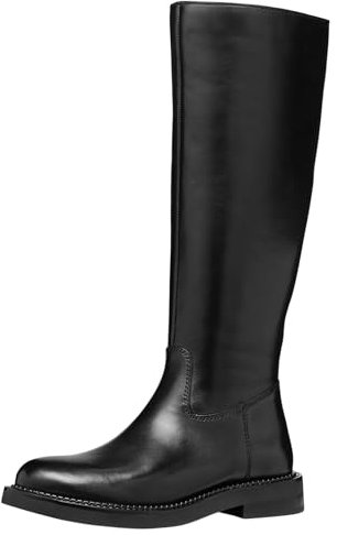 Geox D Serilda A, Stivali alla Moda Donna, Nero, 39 EU