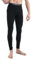 Icebreaker 100% Merinowolle Herren Base Layer - Everyday Leggings - 175 Ultralight Fabric Merino | Thermo Unterwäsche Männer Winter | Thermounterwäsche | Thermohose - Black/White, XL