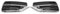 Shkalacar Links Vorne Unten Stoßstange Gitter, ABS Nebel Lampe Grille kompatibel mit Volvo XC90 2020- AB FACELIFT MODELLE(GZ.D205DL+GZ.D205DR)