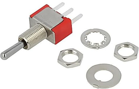 100SP3T1B1M2QE Schalter: Hebelschalter Pos: 3 SP3T ON-OFF-ON 2A/250VAC THT E-SWI