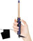 Mini Lockenstab, 13mm lockenstab für kurze haare, Reise Lockenstabs mit LCD Display, 5 Temperatur Einstellbar 120-200℃, Dual Voltage lockenstabs mit klemme