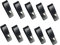 LIFKICH 10 Stück Mikrofaser Pu Leder Kabelhalter Kabelbinder Kabelmanagement Organizer Für Kopfhörer Netzkabel Schwarz