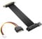 SinLoon PCIe 3.0 X4 to U.2 SFF-8639 Extension Cable PCI-E 4X Male to U.2 Slot NVMe SSD Riser Cable 20CM (90 Degree)