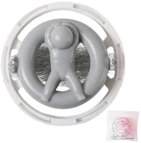 Fusselfänger für Wäsche - Waschbälle für Waschmaschine, Haarnetz | Schwimmender Haarsieb, kein Verknoten, wiederverwendbare Flusenfalle für Waschmaschine
