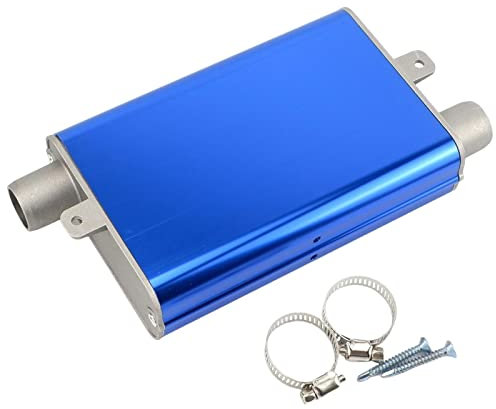 Vitsrisea Schalldämpfer Schalldämpfer - 24 Mm Verbesserter Auto, Schalldämpfer Aus Aluminiumlegierung, Dieselheizung | Lufterhitzer Schalldämpfer Zubehör Für Eberspacher Standheizung