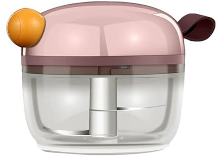 Tritatutto per aglio Mini robot da cucina frantoio in acciaio inossidabile a mano cipolla, zenzero, peperoncino taglierina manuale Fast Cut forniture da cucina portatile per uso domestico