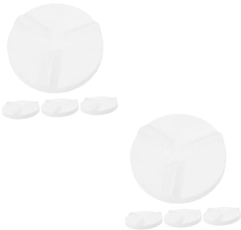 Gadpiparty 2 Sätze Anti Flow Glasurdichtung Ton Skulpturwerkzeuge Ofen Ton Unterstützung Töpfermatte Brennen Von Keramik Pad Töpferwerkzeuge Für Ton Töpfer Unterstützungsmatte 4 Stück * 2