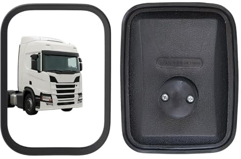 2 x Spiegel Außenspiegel Rückspiegel Seitenspiegel Universal 22cm x 17cm für Transporter LKW PKW Traktor Bagger Links Rechts E9