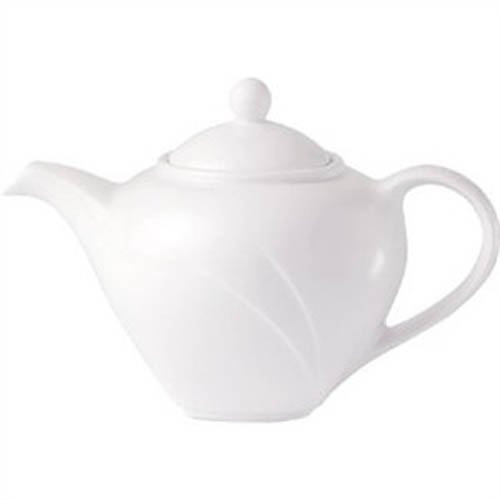 Steelite V8810 Alvo Teapots, 852 mL, White (Pack of 6)