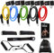 PowerBands Resistance Bänder - Professionelle Widerstandsbänder für Krafttraining, Beweglichkeit, Dehnen, Yoga und Mehr (Tube Bands)