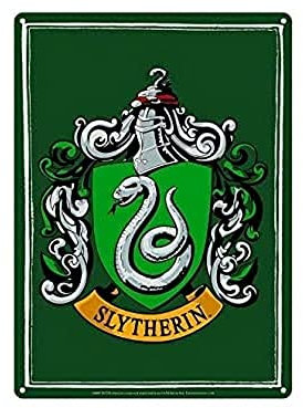 Cerdá Unisex-Kinder 2600000502 Metallstift Harry Potter Slytherin, Mehrfarbig, 6.5 x 10.2 x 1.8 cm (5er Pack)