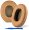 Linkidea Replacement Ear Pads for Skullcandy Crusher Wireless/Crusher Evo/Crusher ANC/Hesh 3/Venue ANC Headphones, Headset Earpads (Protein Leather/Brown)