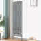 Blümme Vertical Single Flat Panel Designer Radiator Bathroom Heater Central Heating Radiators 1600 x 408mm Chrome