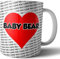 AK Giftshop Baby Bear Mug Love Heart Design Gift for Him or Her Birthday Anniversary Valentines Christmas