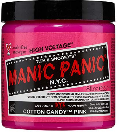 Coloración Semipermanente Manic Panic Panic High Rosa Vegano (237 ml)