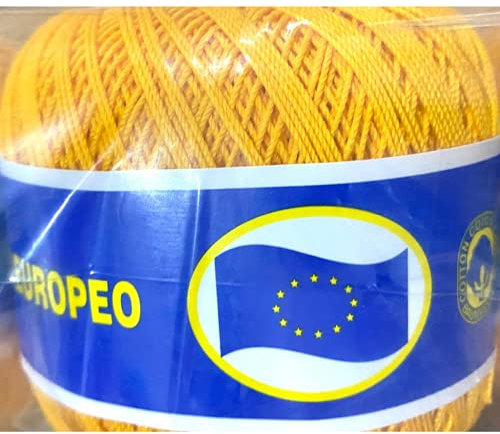 Cotone Per Uncinetto Numero N°16-100 Grammi Filo Di Scozia (904 Mt) Per Altre Quantità Contattare (ARANCIO CHIARO 26)