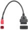 Foreverup OBD2 OBDII Diagnosekabel Adapter 6 Poliges auf 16 Poliges OBD2 Adapterkabel, OBD2-Motorfehlerdiagnose für Honda Motorrad 6 Pin Adapterkabel