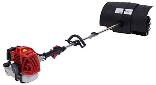 Sweeper Artificial Grass Sweeping Brush Cleaner 52CC 2.3HP Gas Powered Brush Broom For Patios Driveways Street