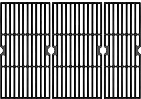 GGC 45,7 cm Grillroste Ersatz für Charbroil 463347017, 463377017, 4 Brenner Performance Grill 463376018P2, 463376117, 463377117, 463673617, 463347519, 3 18 Stück. x 25 Gusseisenroste für Char-Broil